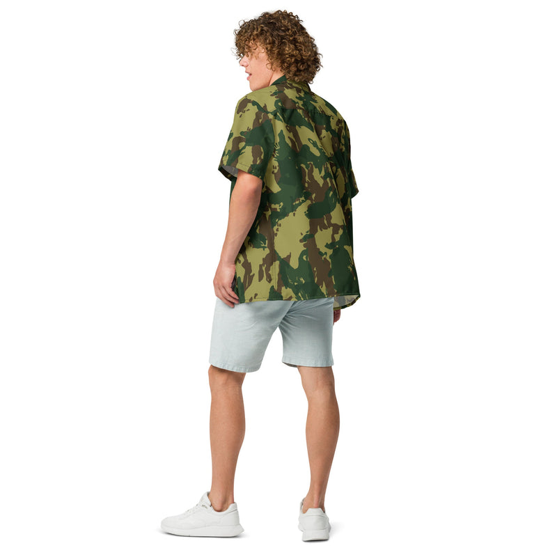 Denison Congo CAMO Unisex Short-Sleeve Button Shirt - Button-Up
