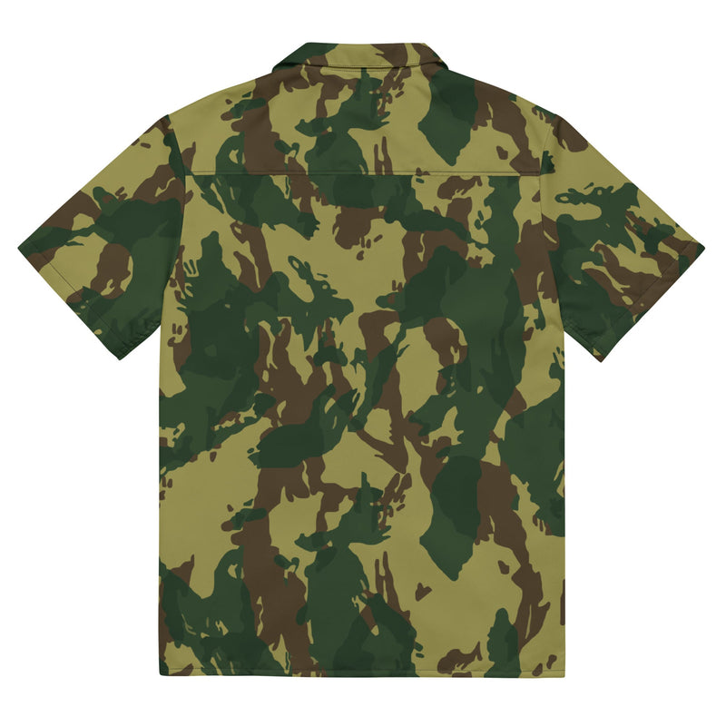 Denison Congo CAMO Unisex Short-Sleeve Button Shirt - Button-Up