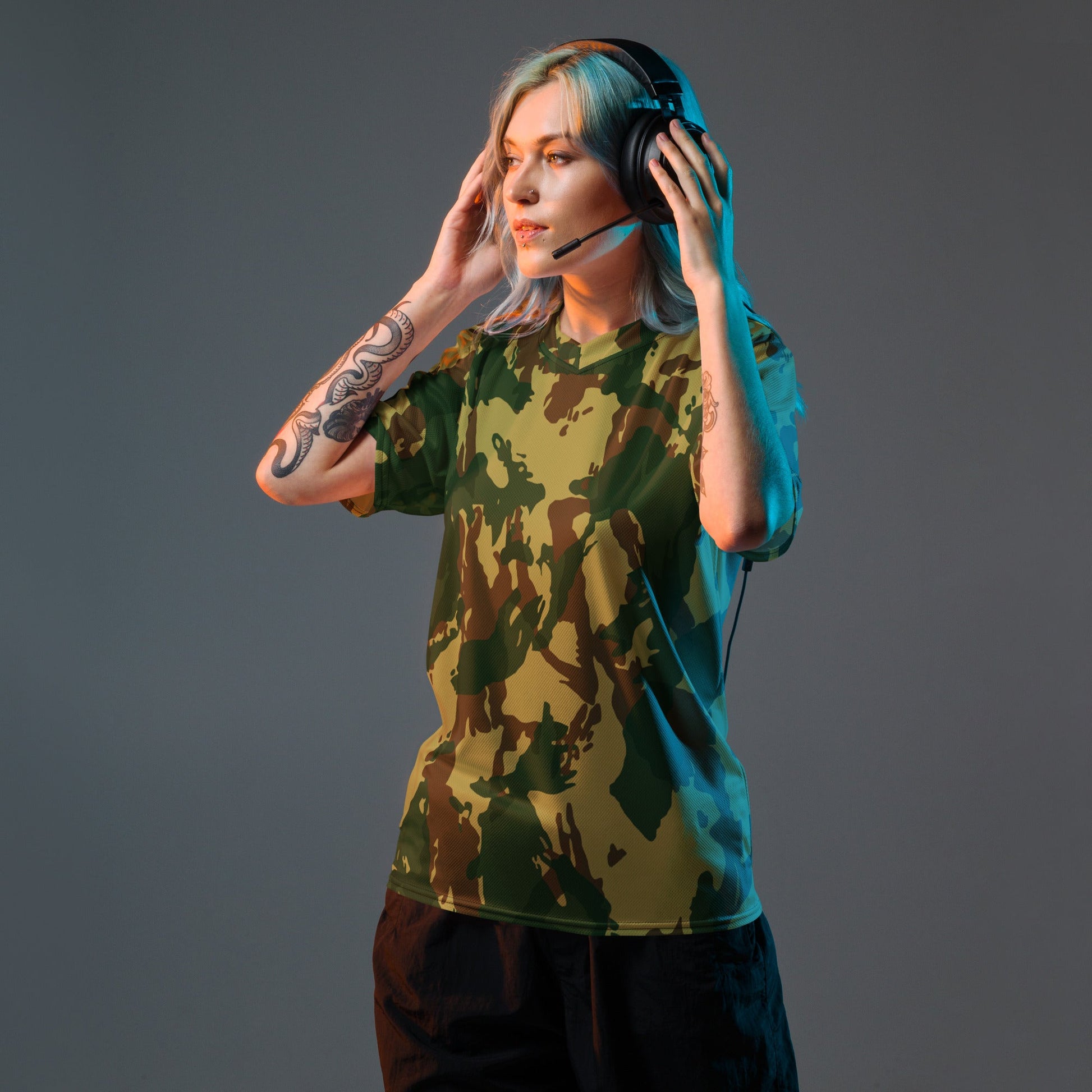 Congo Denison CAMO unisex sports jersey - Sports Jerseys