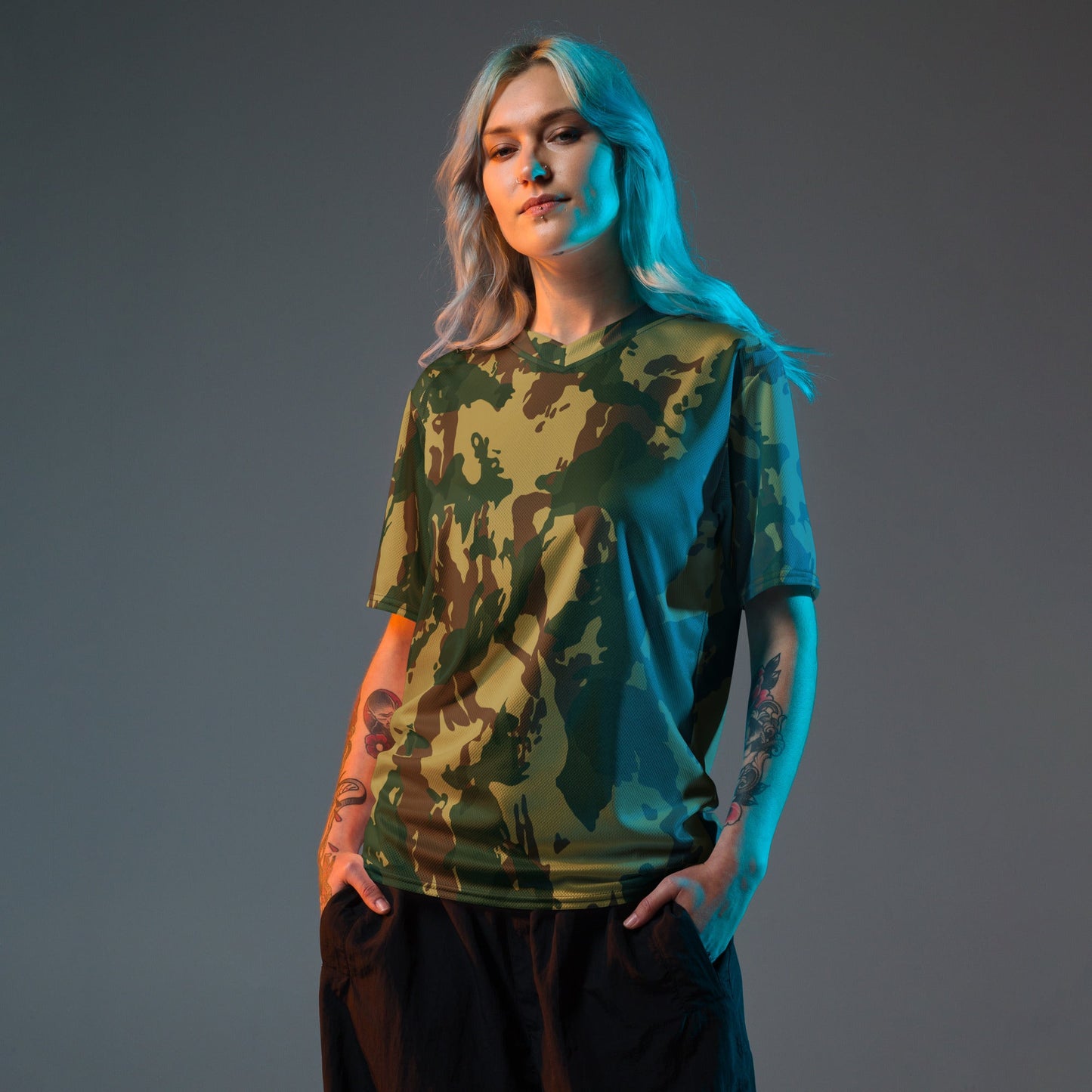 Congo Denison CAMO unisex sports jersey - Sports Jerseys