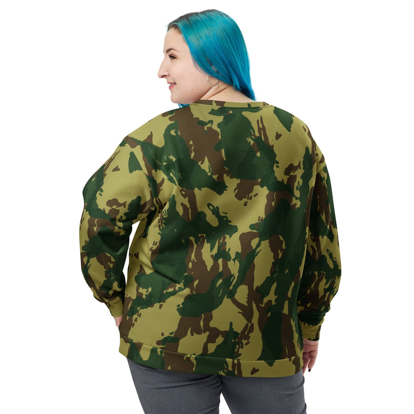 Congo Denison CAMO Unisex Sweatshirt - Sweatshirts