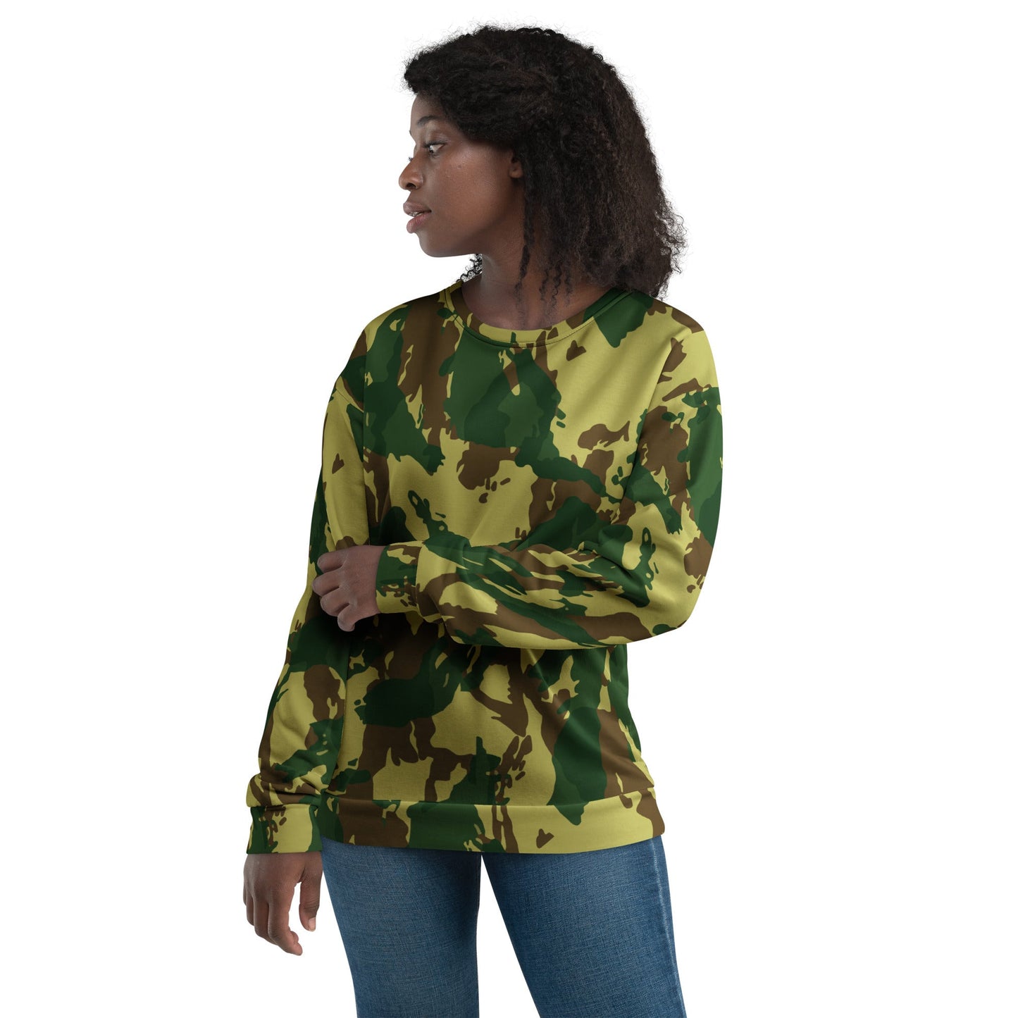 Congo Denison CAMO Unisex Sweatshirt - Sweatshirts