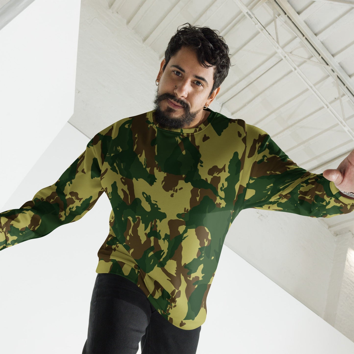 Congo Denison CAMO Unisex Sweatshirt - Sweatshirts