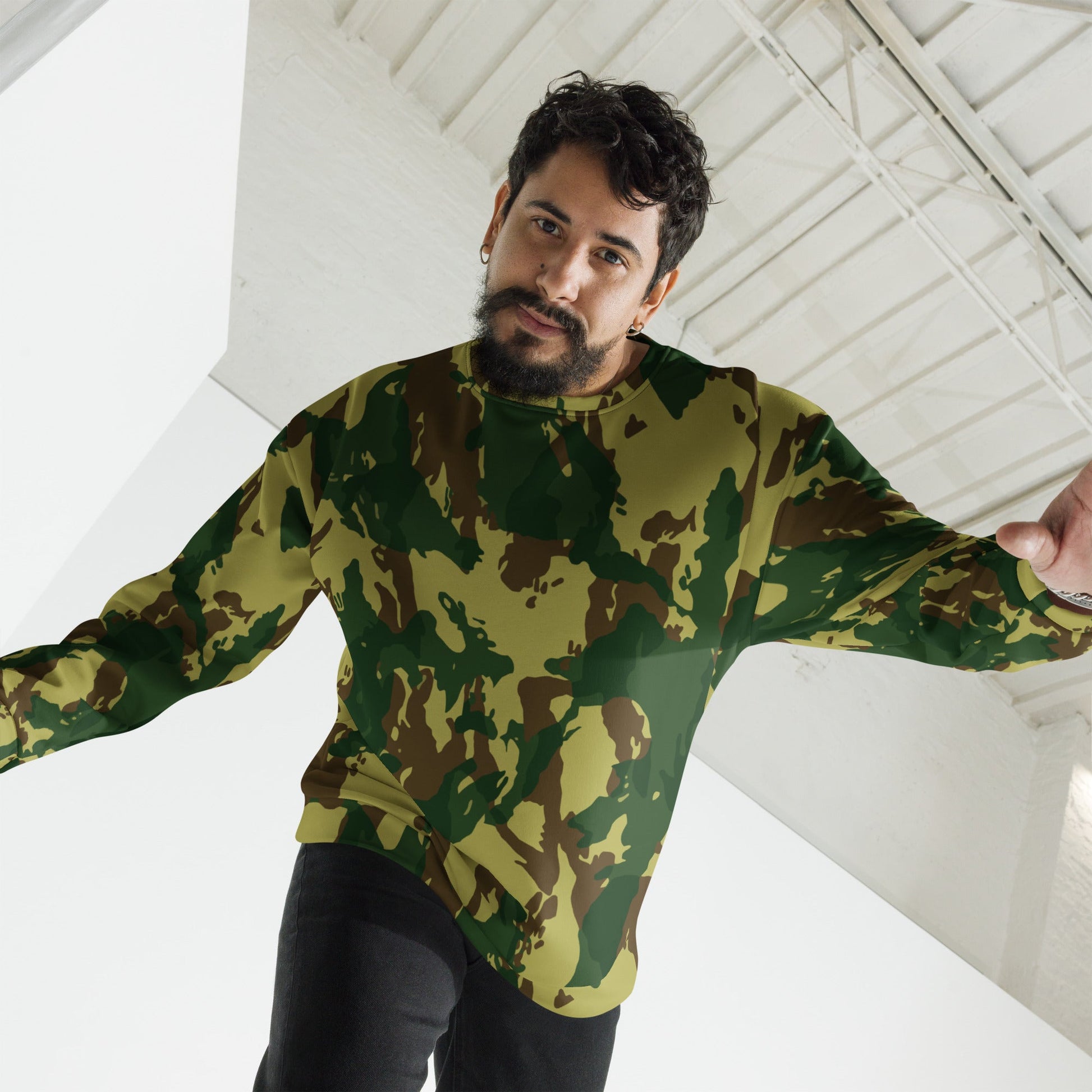 Congo Denison CAMO Unisex Sweatshirt - Sweatshirts