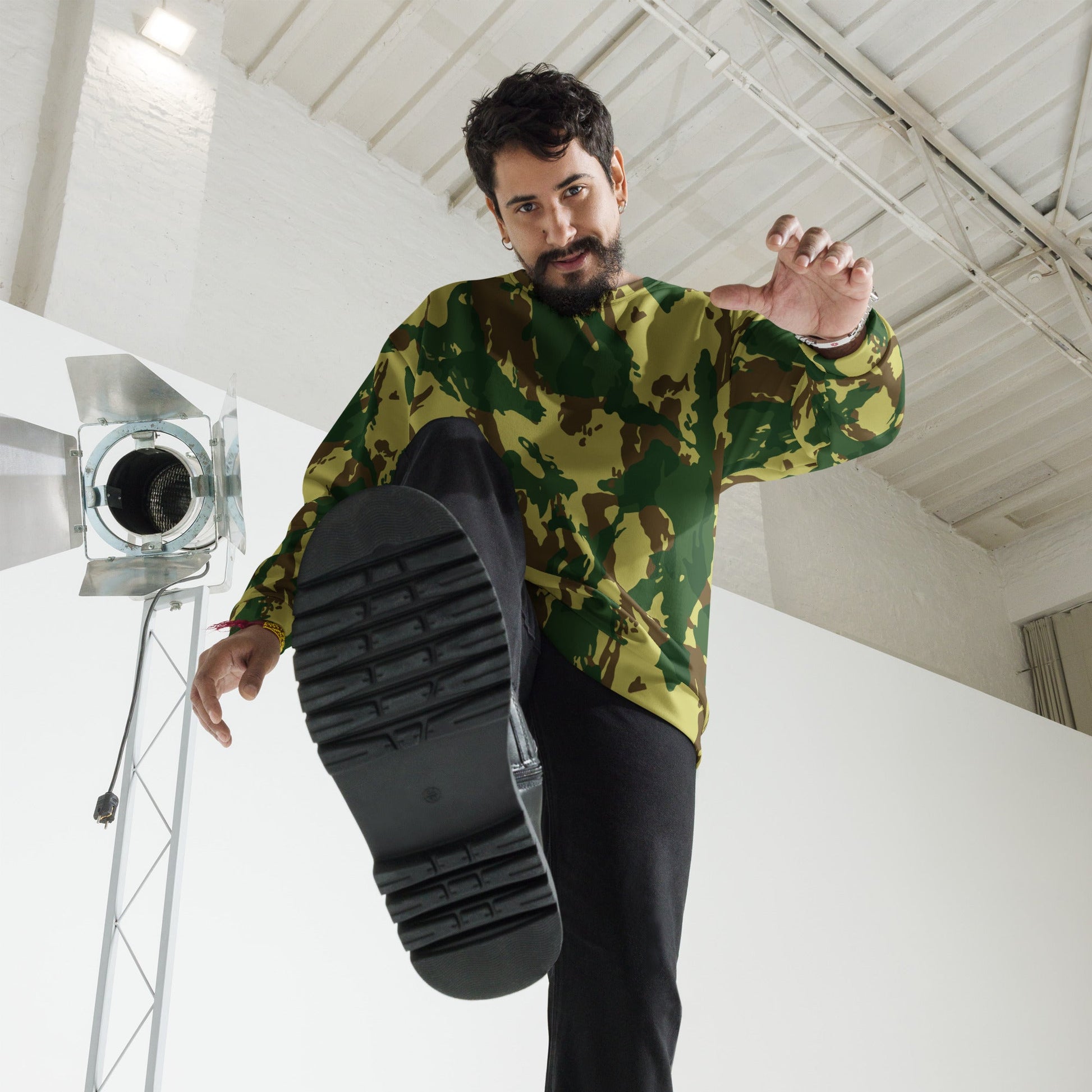 Congo Denison CAMO Unisex Sweatshirt - Sweatshirts