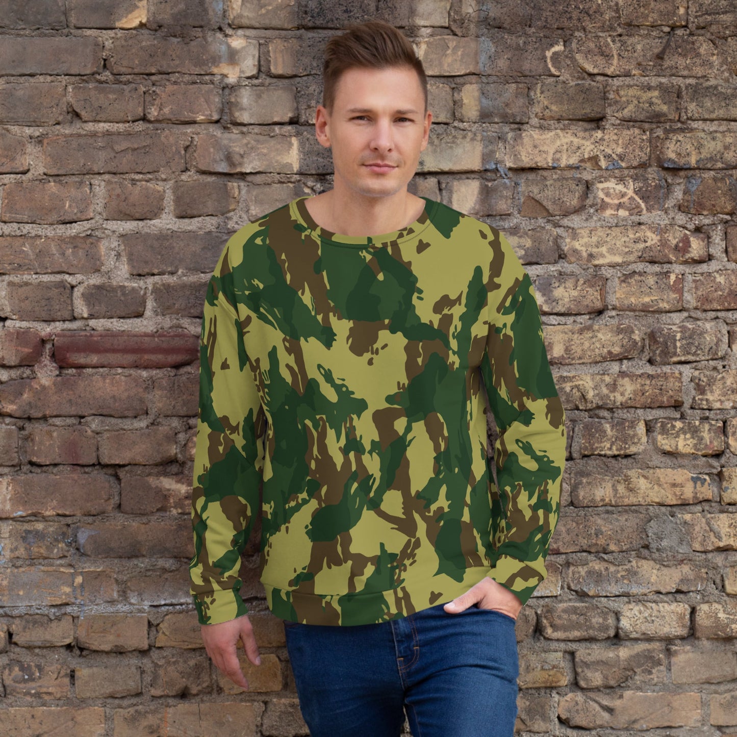 Congo Denison CAMO Unisex Sweatshirt - XS - Sweatshirts