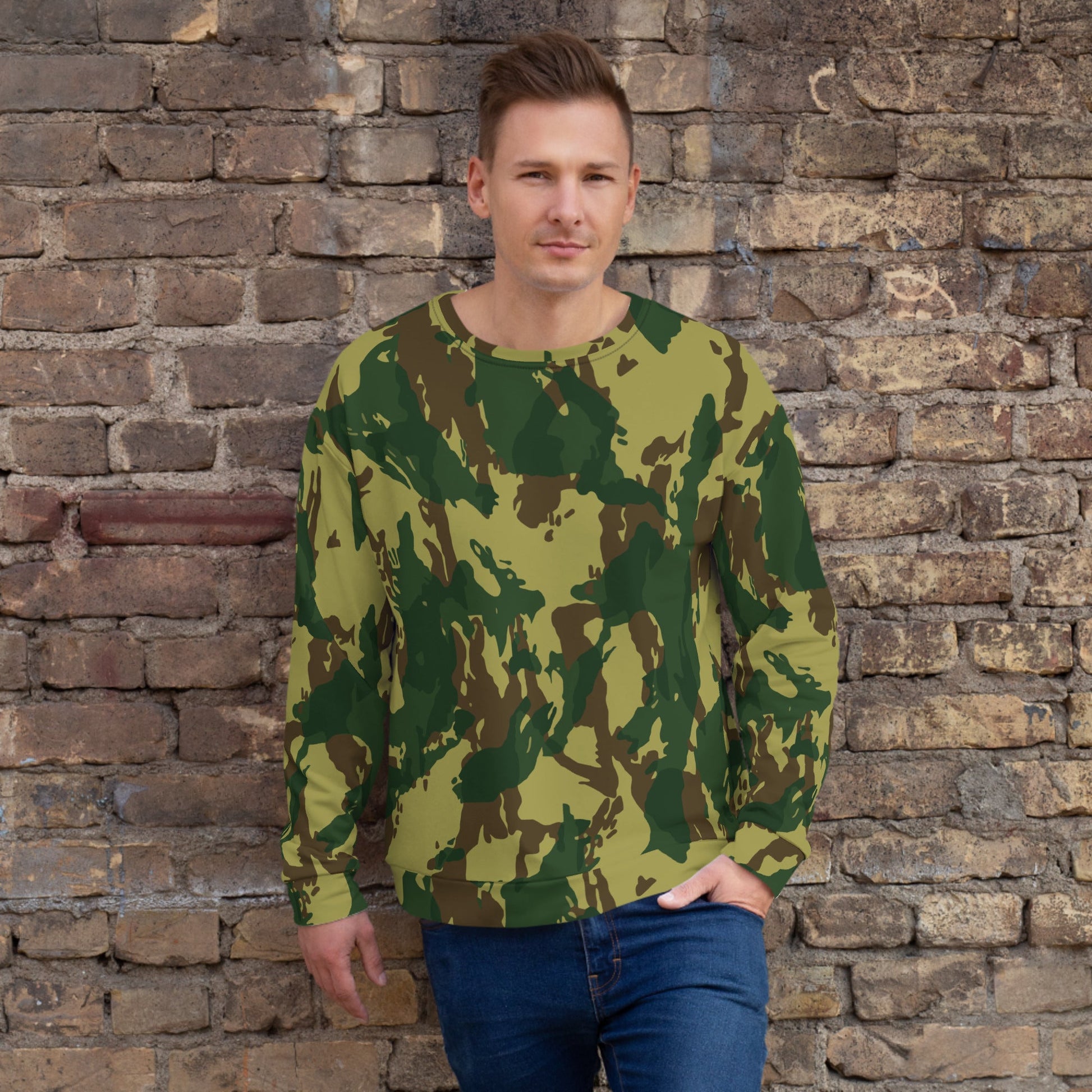 Congo Denison CAMO Unisex Sweatshirt - XS - Sweatshirts