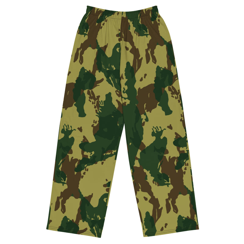Denison Congo CAMO Unisex Wide-Leg Leisure Pants - 2XS - Pant