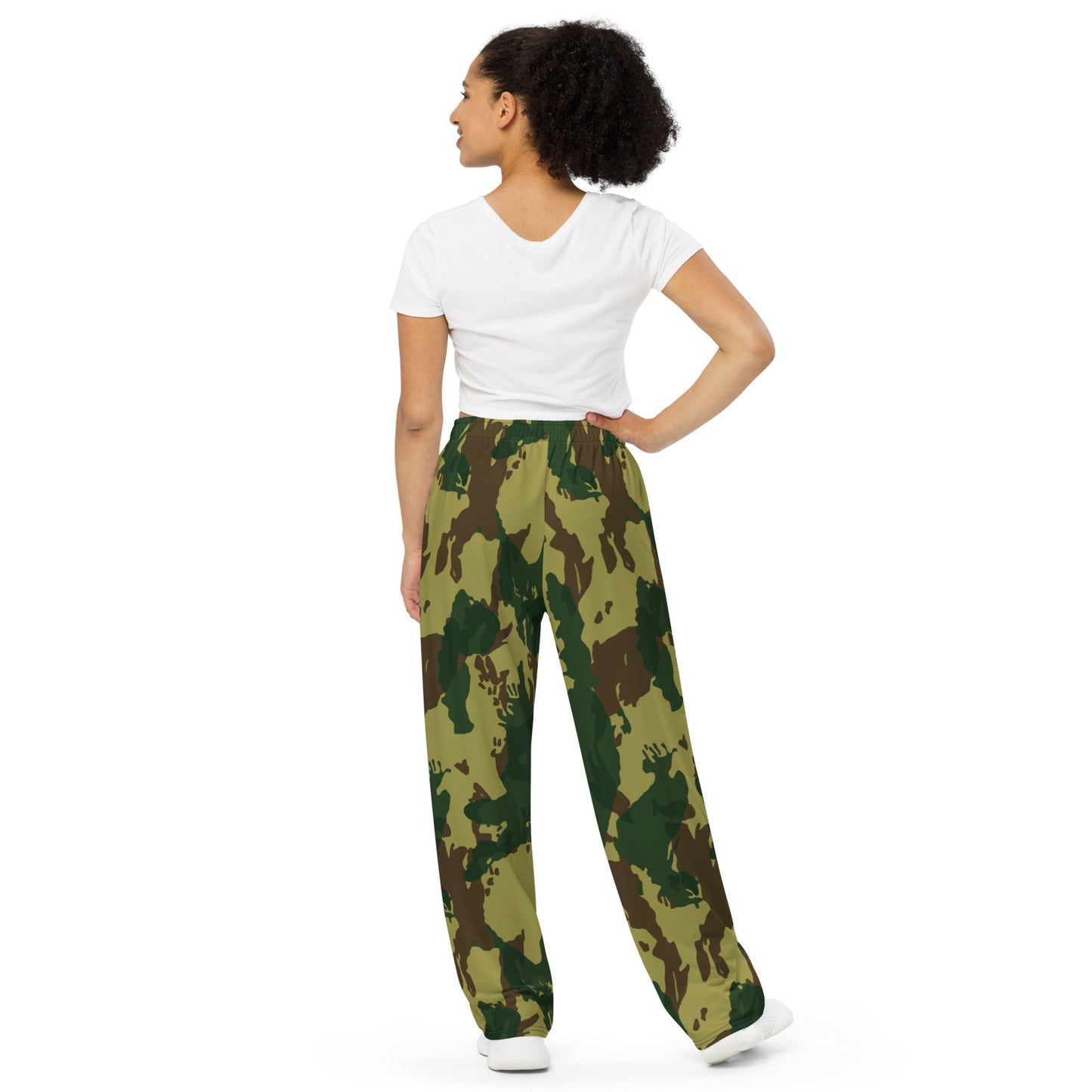 Congo Denison CAMO unisex wide-leg pants - Wide-leg Pants