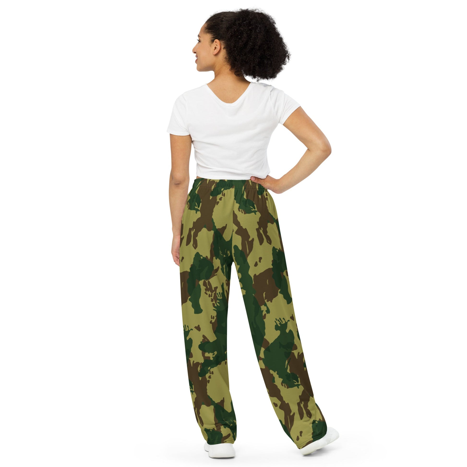 Congo Denison CAMO unisex wide-leg pants - Wide-leg Pants