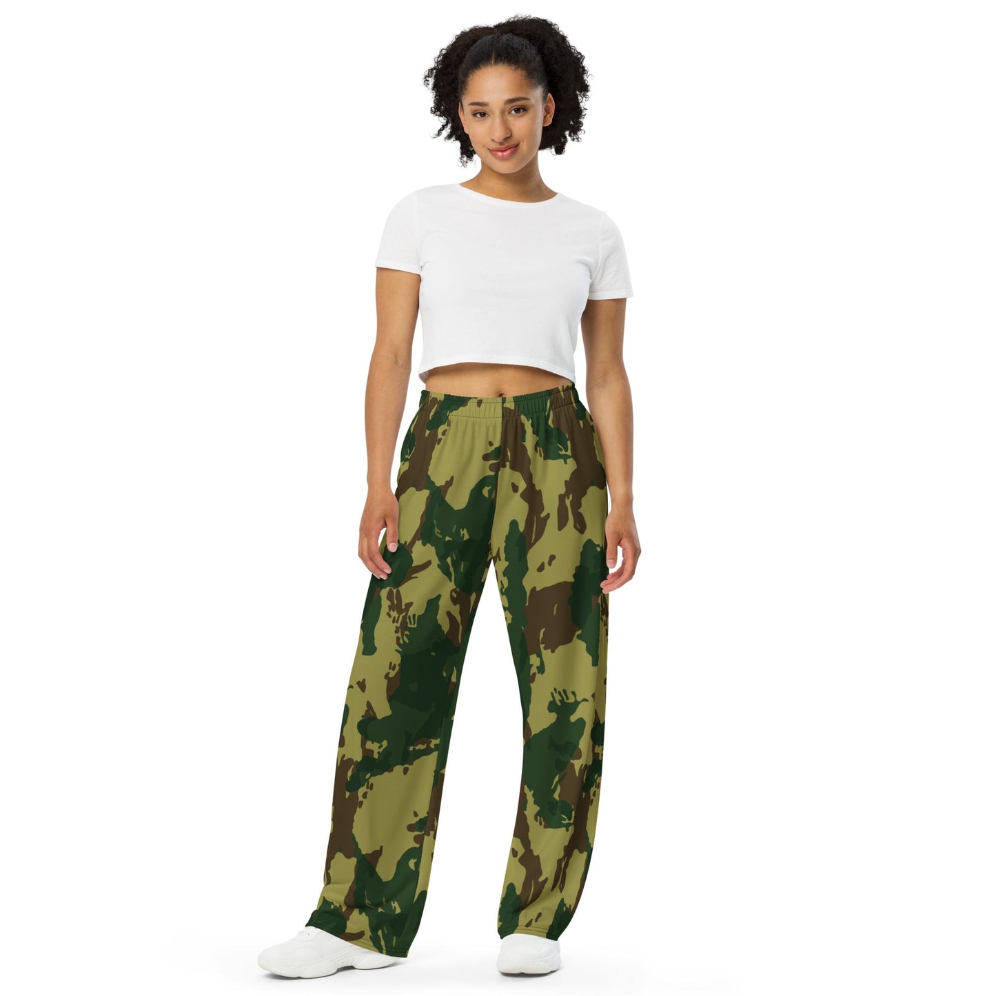Congo Denison CAMO unisex wide-leg pants - Wide-leg Pants