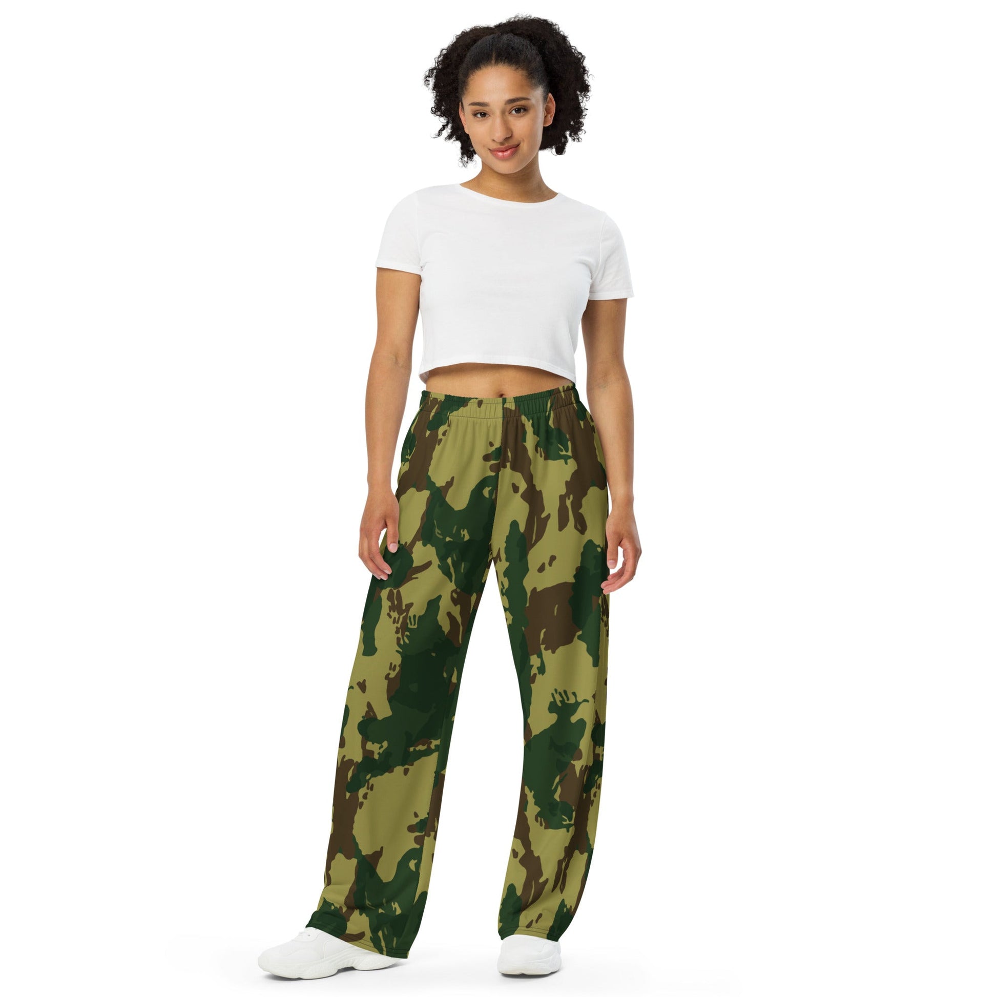 Congo Denison CAMO unisex wide-leg pants - Wide-leg Pants