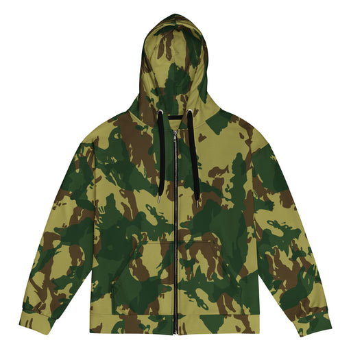 Denison Congo CAMO Unisex Zip Hoodie - 2XS