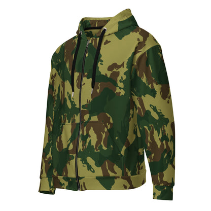 Congo Denison CAMO Unisex zip hoodie - Zip Hoodies