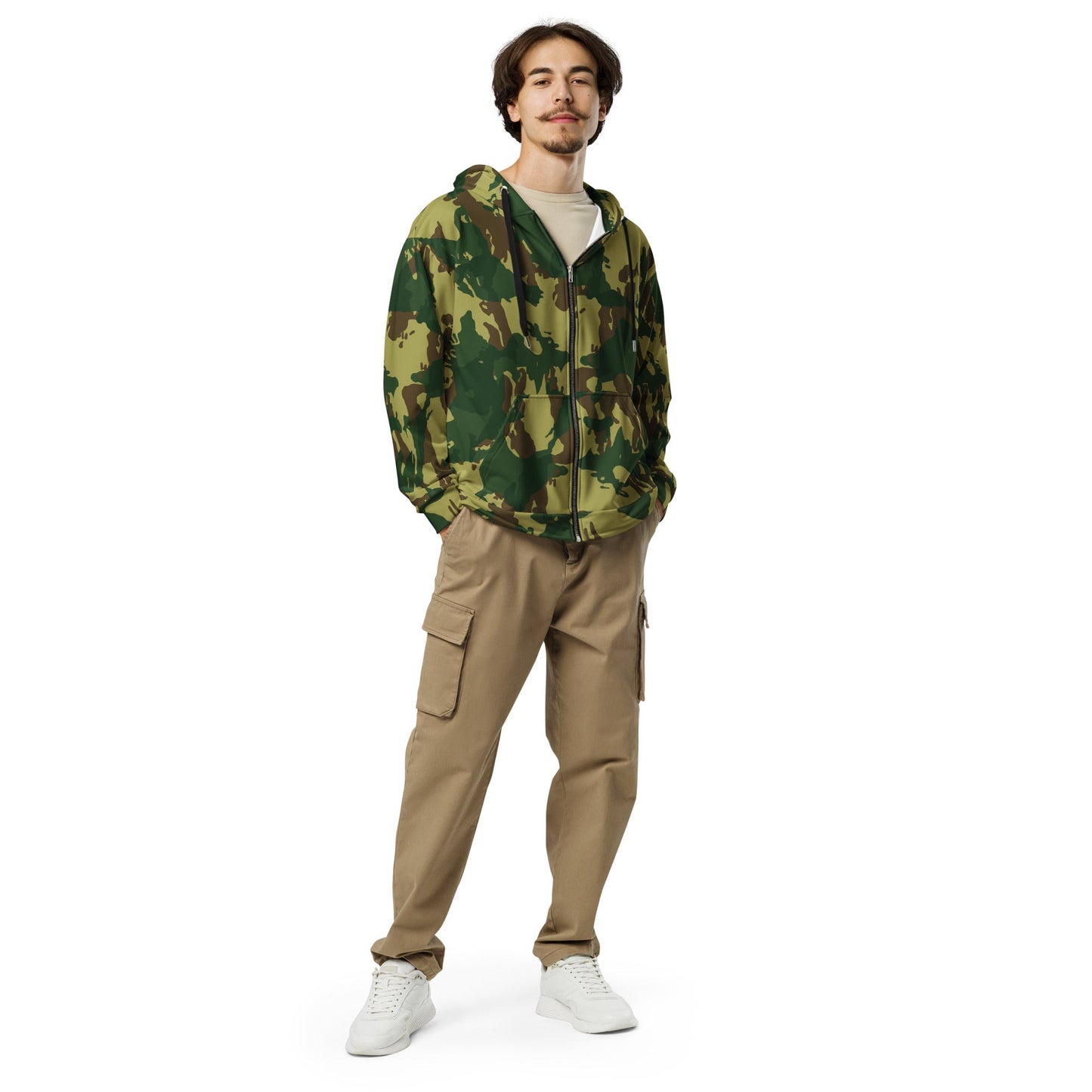 Congo Denison CAMO Unisex zip hoodie - Zip Hoodies