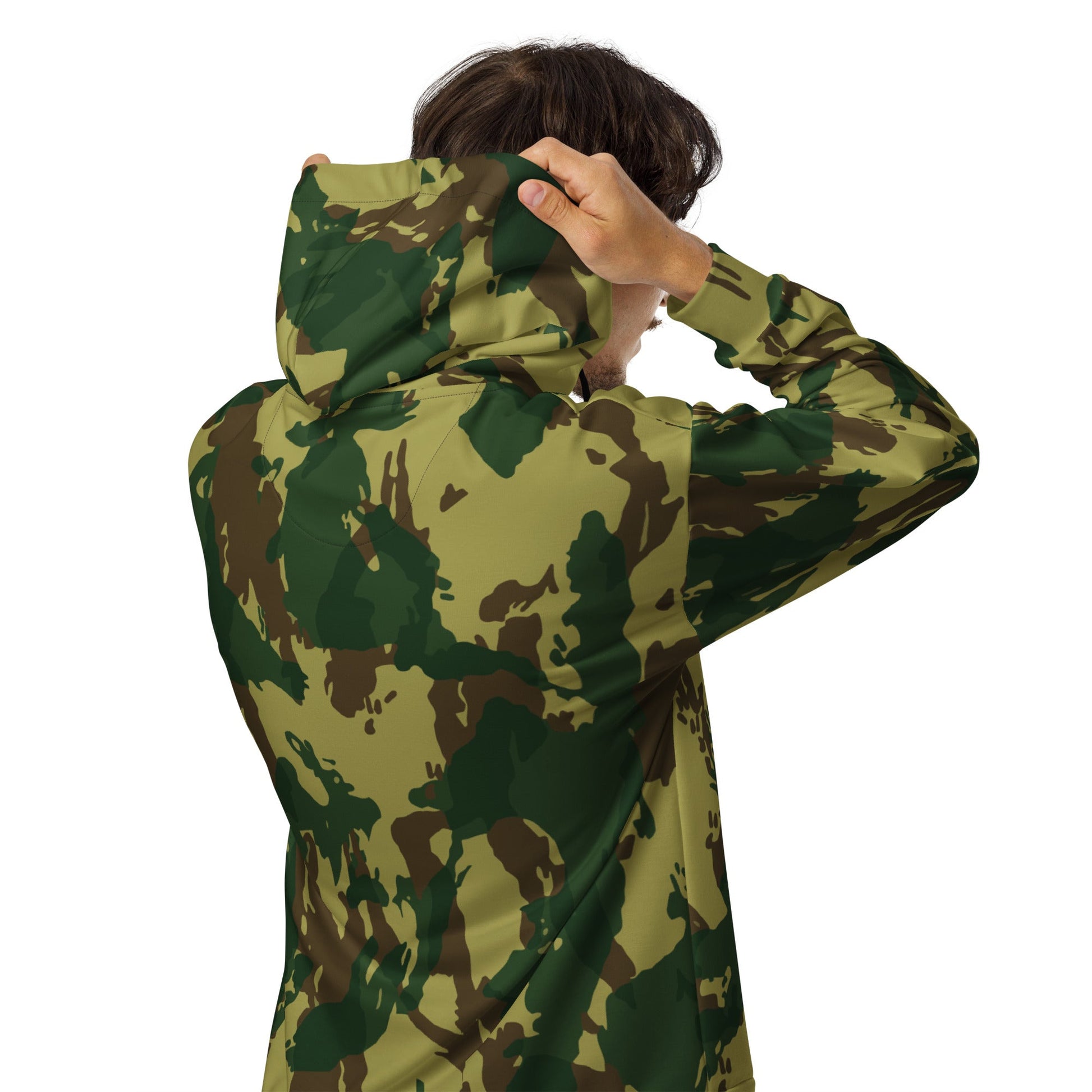 Congo Denison CAMO Unisex zip hoodie - Zip Hoodies