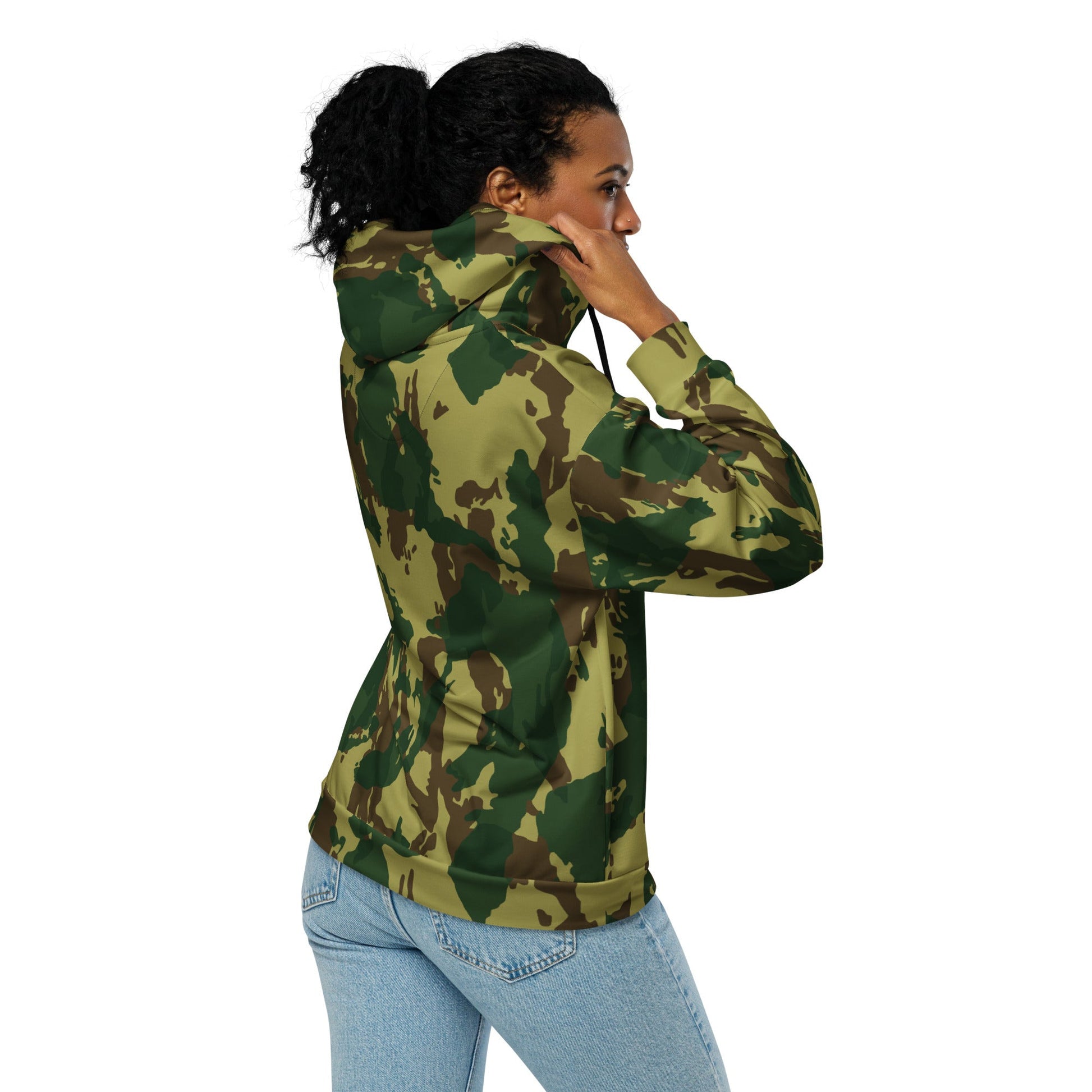 Congo Denison CAMO Unisex zip hoodie - Zip Hoodies