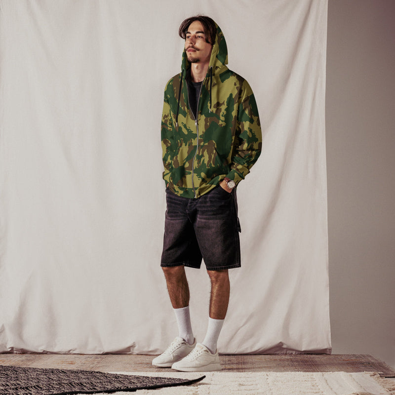 Denison Congo CAMO Unisex Zip Hoodie