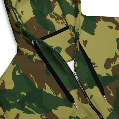 Congo Denison CAMO Unisex zip hoodie - Zip Hoodies