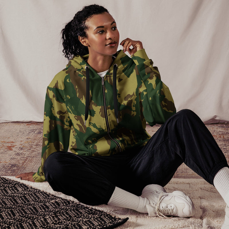 Denison Congo CAMO Unisex Zip Hoodie