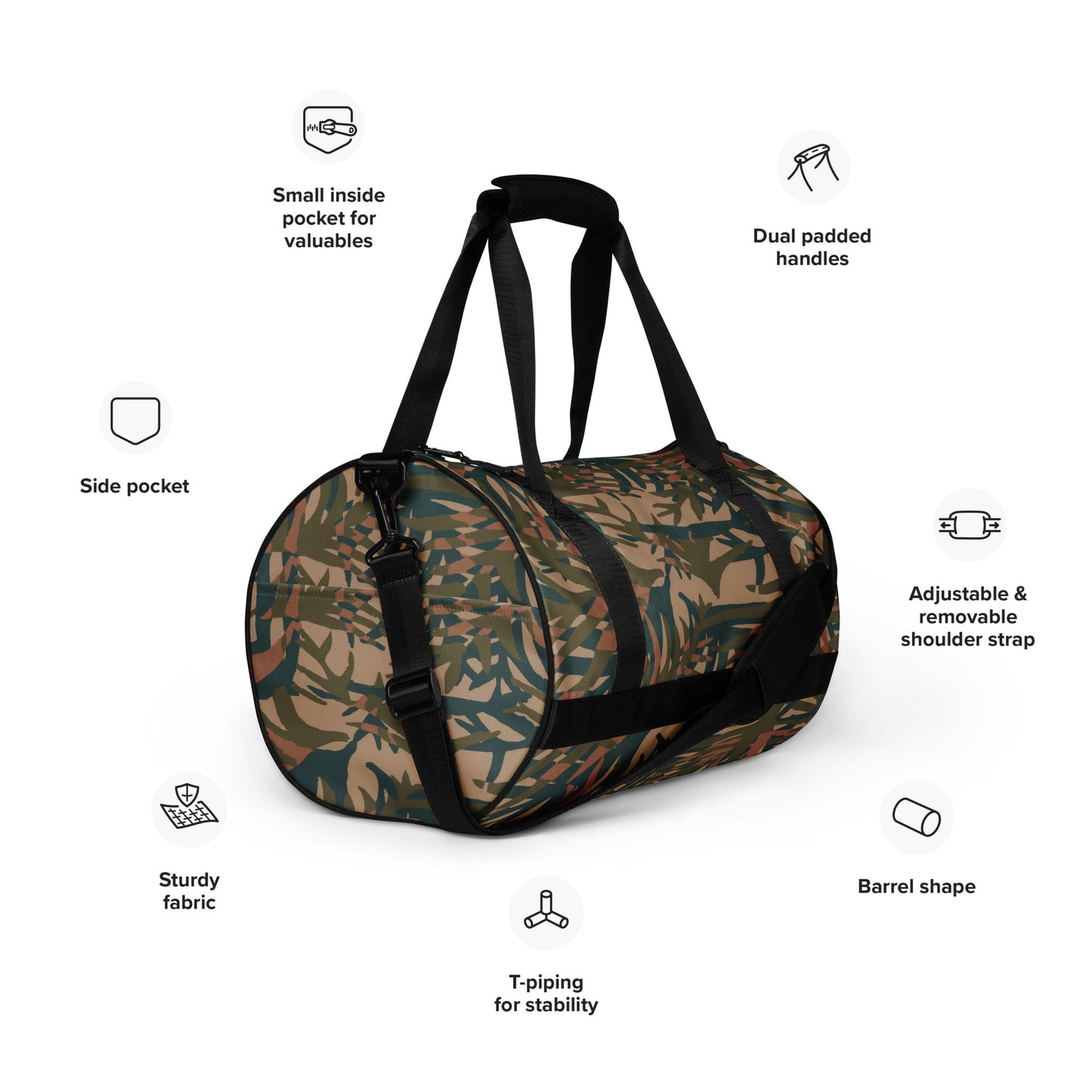 Congo Grasslands CAMO gym bag - Gym Bags