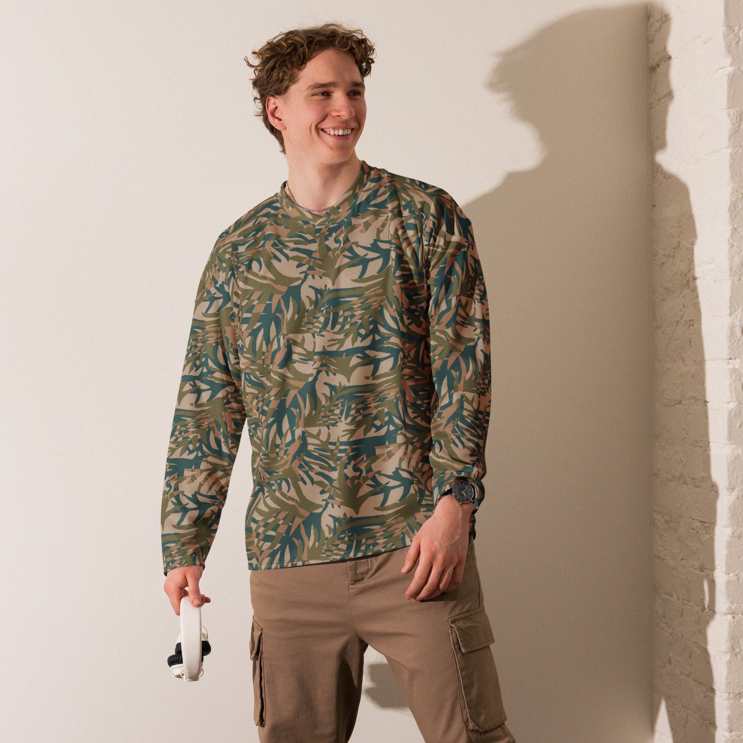 Congo Grasslands CAMO hockey fan jersey - Hockey Jerseys