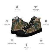 Grasslands Congo CAMO Mens High-Top Canvas Shoes