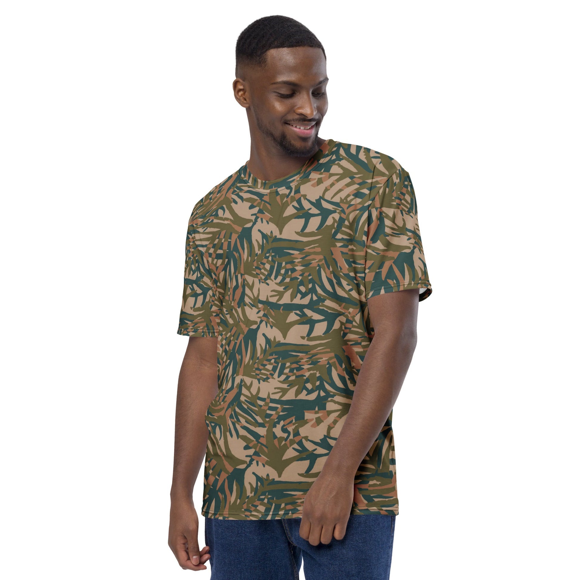 Congo Grasslands CAMO Mens t-shirt - T-Shirts
