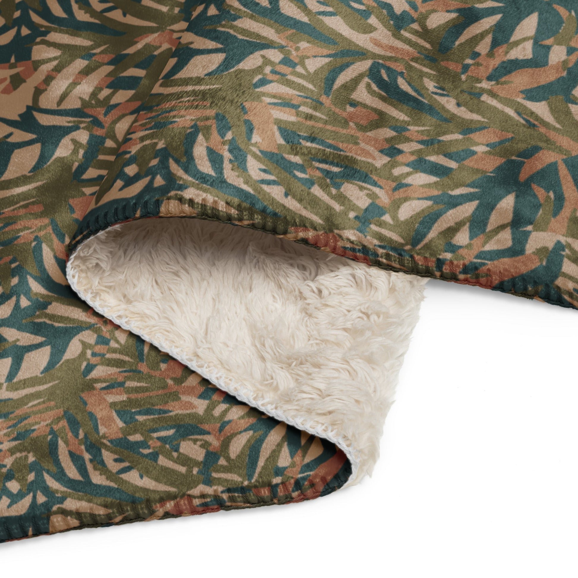 Congo Grasslands CAMO Sherpa blanket - Blankets