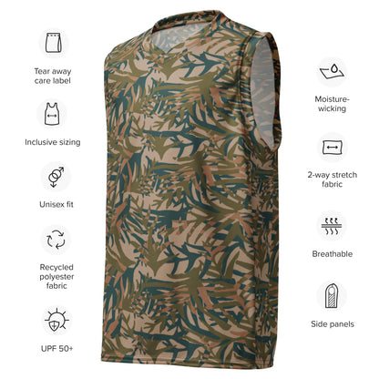 Congo Grasslands CAMO unisex basketball jersey - Basketball Jerseys