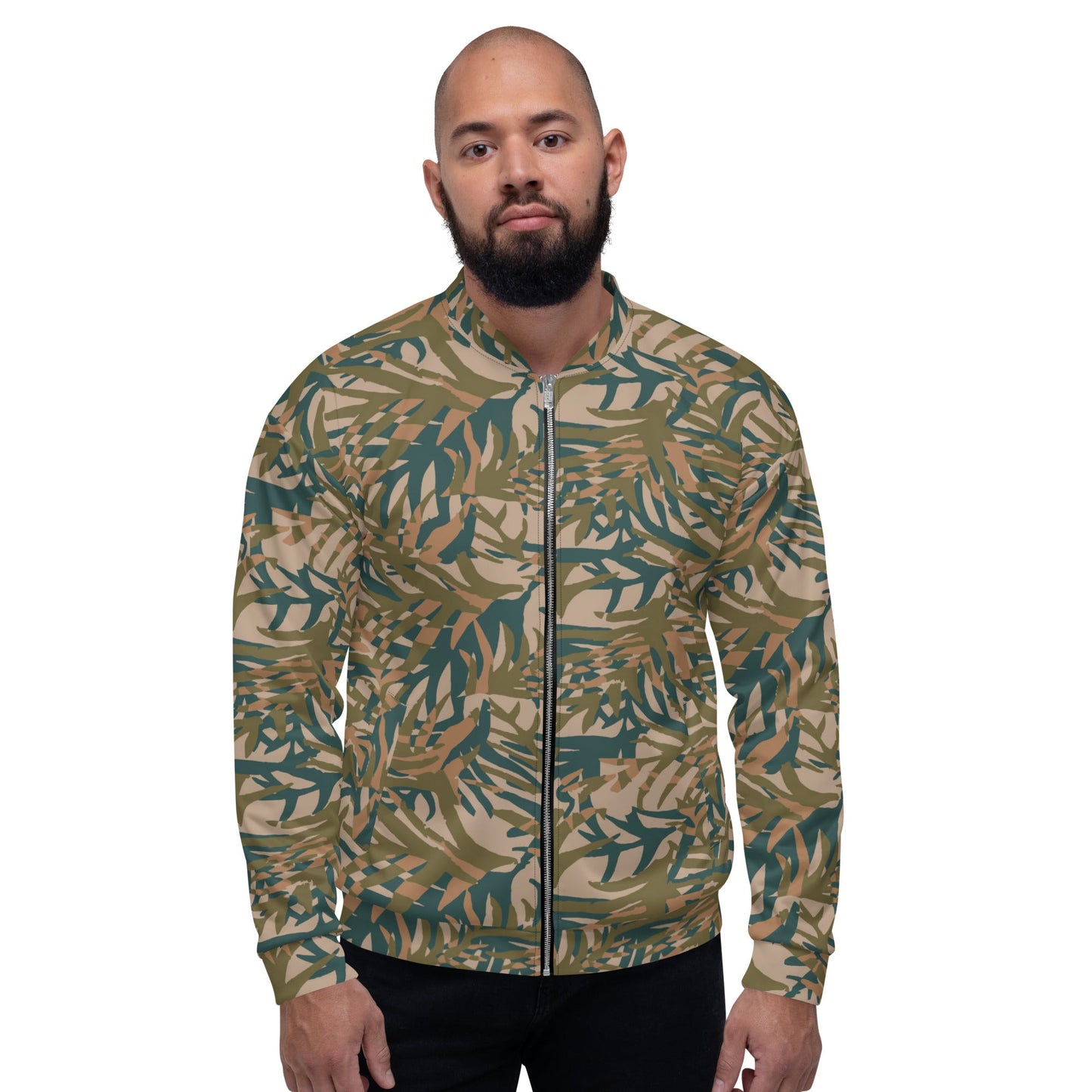Congo Grasslands CAMO Unisex Bomber Jacket - Jackets