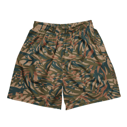 Congo Grasslands CAMO Unisex mesh shorts - 2XS - Mesh Shorts