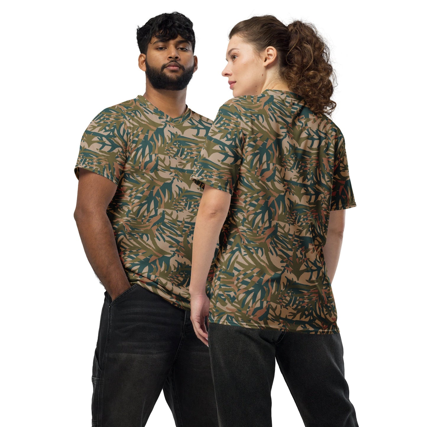 Congo Grasslands CAMO unisex sports jersey - 2XS - Sports Jerseys