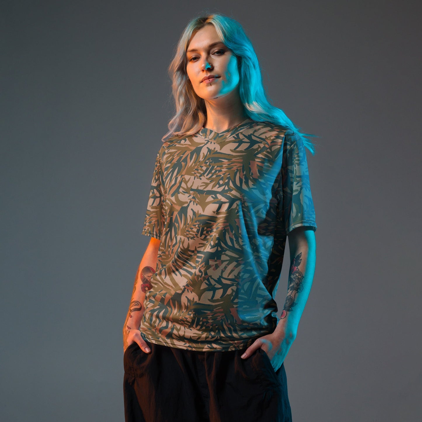 Congo Grasslands CAMO unisex sports jersey - Sports Jerseys