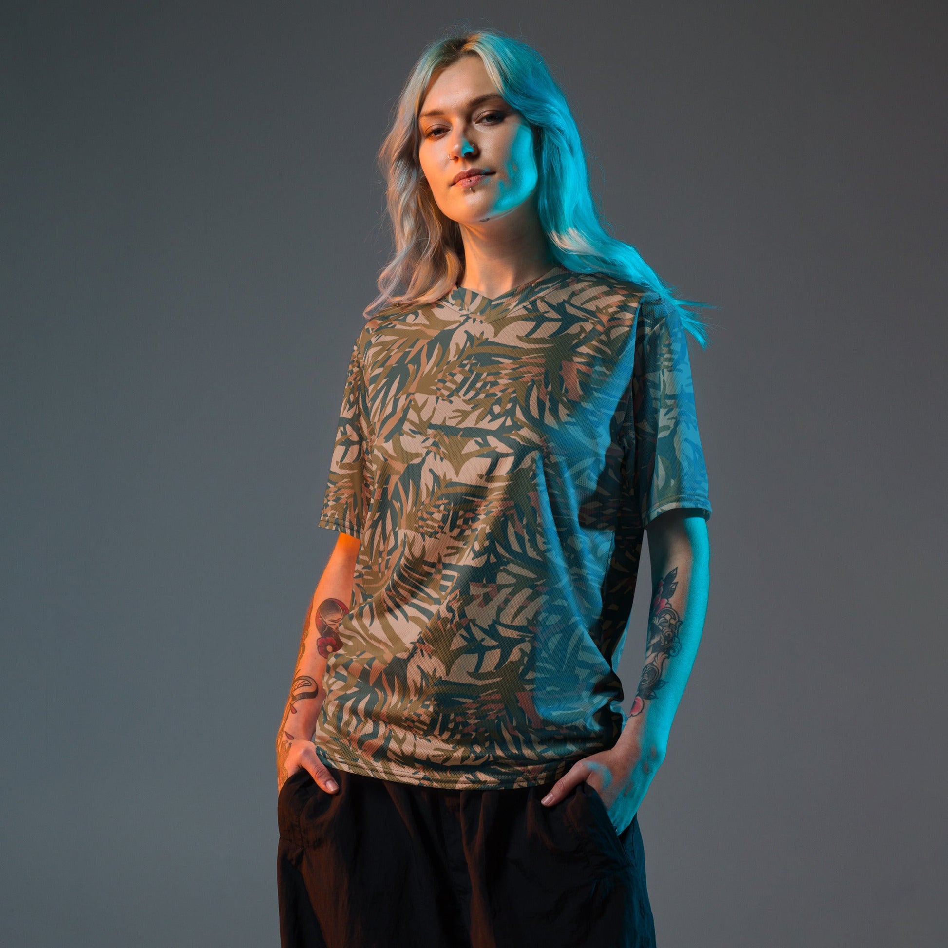 Congo Grasslands CAMO unisex sports jersey - Sports Jerseys