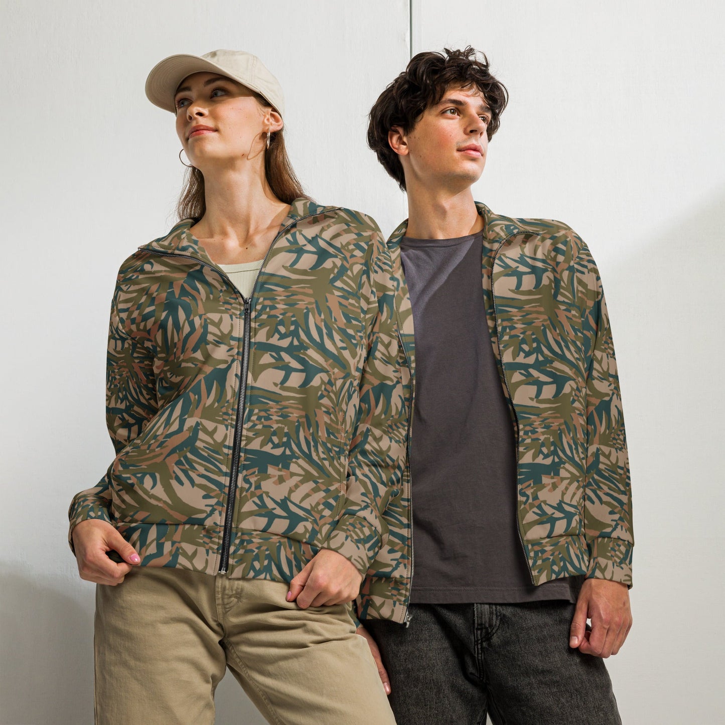 Congo Grasslands CAMO Unisex track jacket - 2XS - Track Jackets