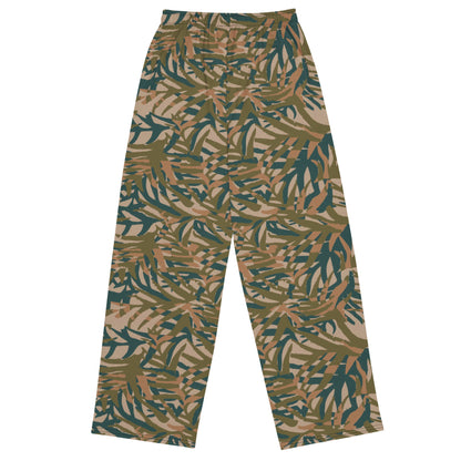 Congo Grasslands CAMO unisex wide-leg pants - Wide-leg Pants