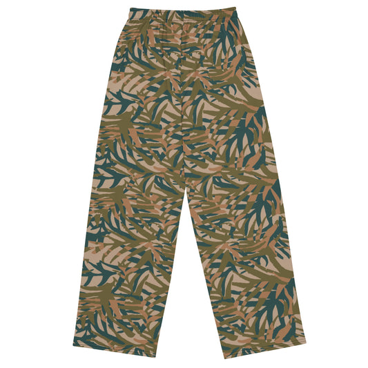 Congo Grasslands CAMO unisex wide-leg pants - Wide-leg Pants