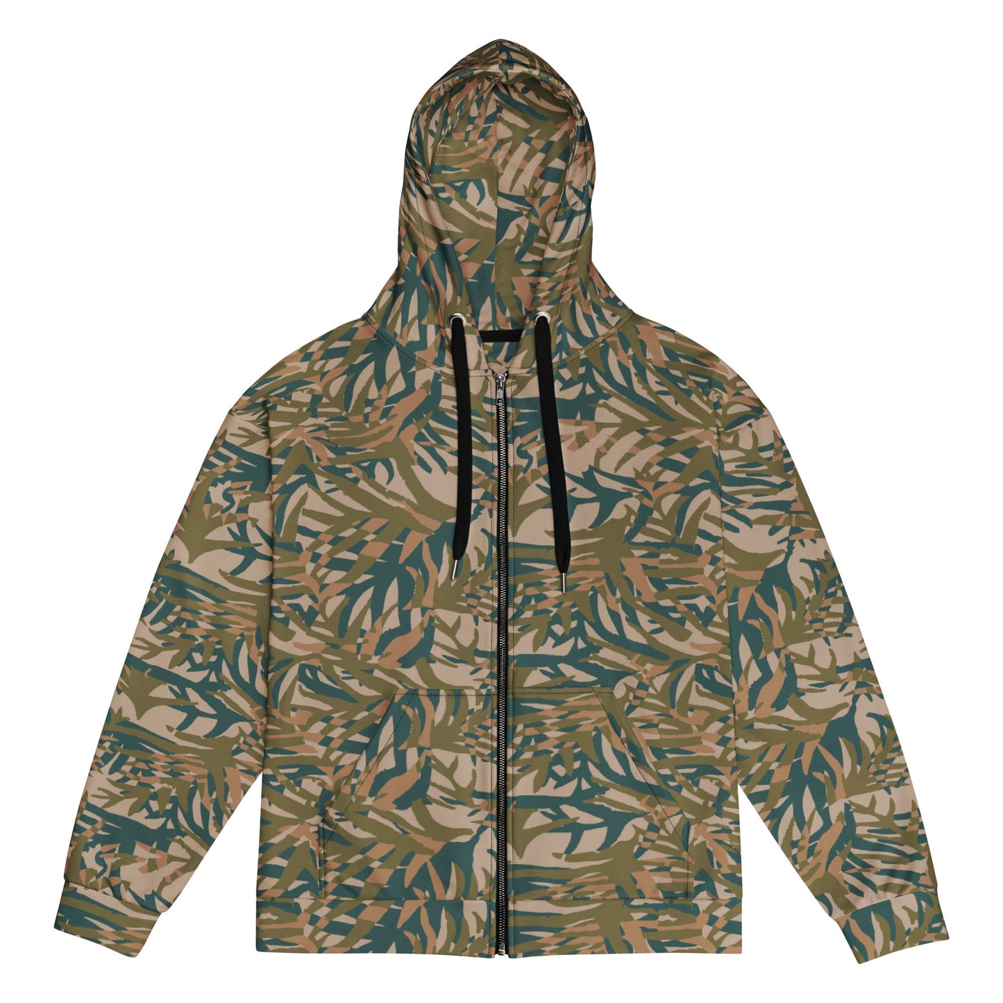 Congo Grasslands CAMO Unisex zip hoodie - 2XS - Zip Hoodies
