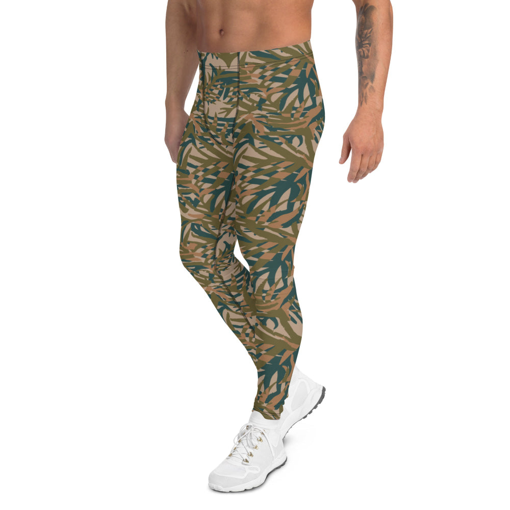 Congo Kin Presidential Guard Grasslands CAMO Men’s Leggings - Mens