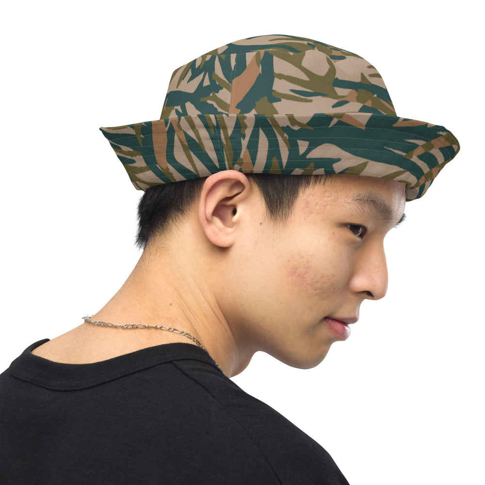 Congo Kin Presidential Guard Grasslands CAMO Reversible bucket hat - Bucket Hat