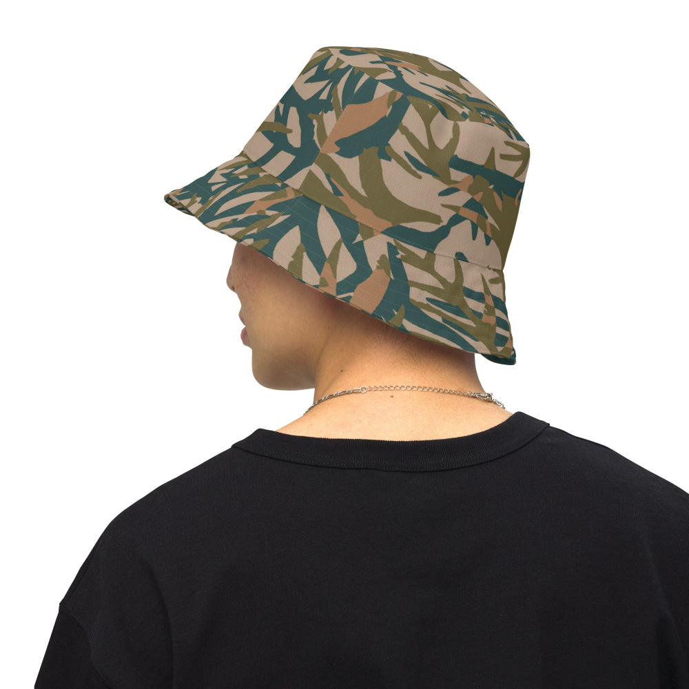 Congo Kin Presidential Guard Grasslands CAMO Reversible bucket hat - Bucket Hat