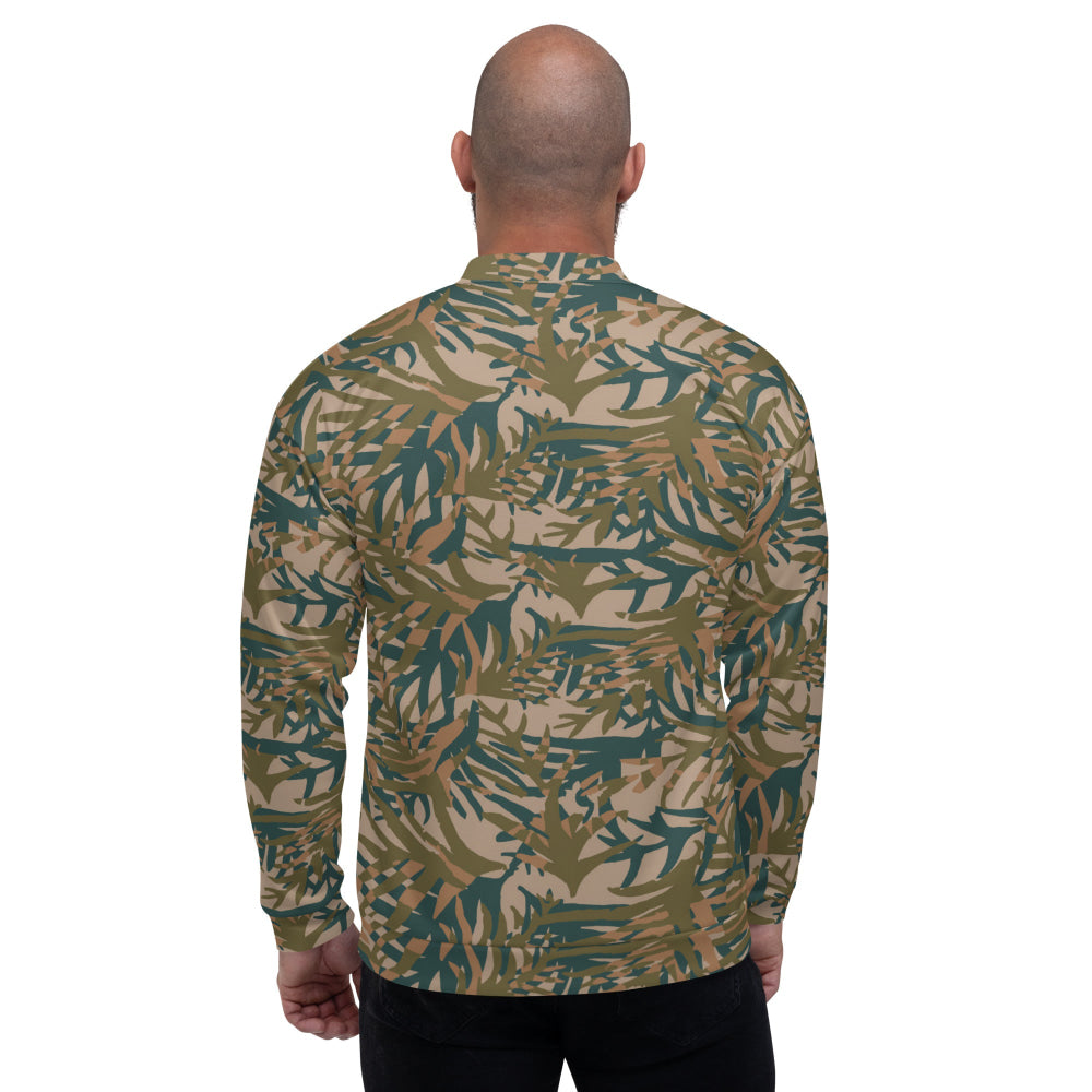 Congo Kin Presidential Guard Grasslands CAMO Unisex Bomber Jacket