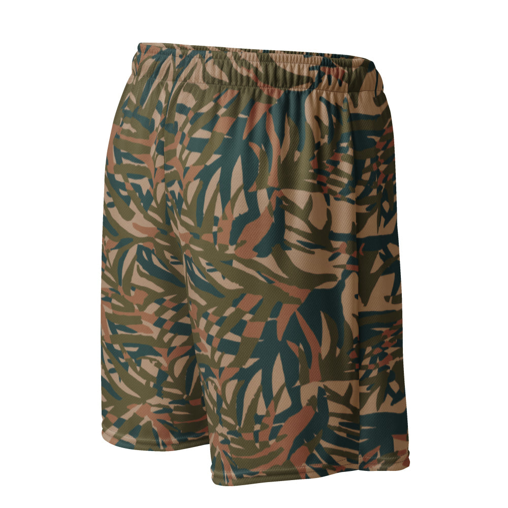 Congo Kin Presidential Guard Grasslands CAMO Unisex mesh shorts - Mesh Shorts