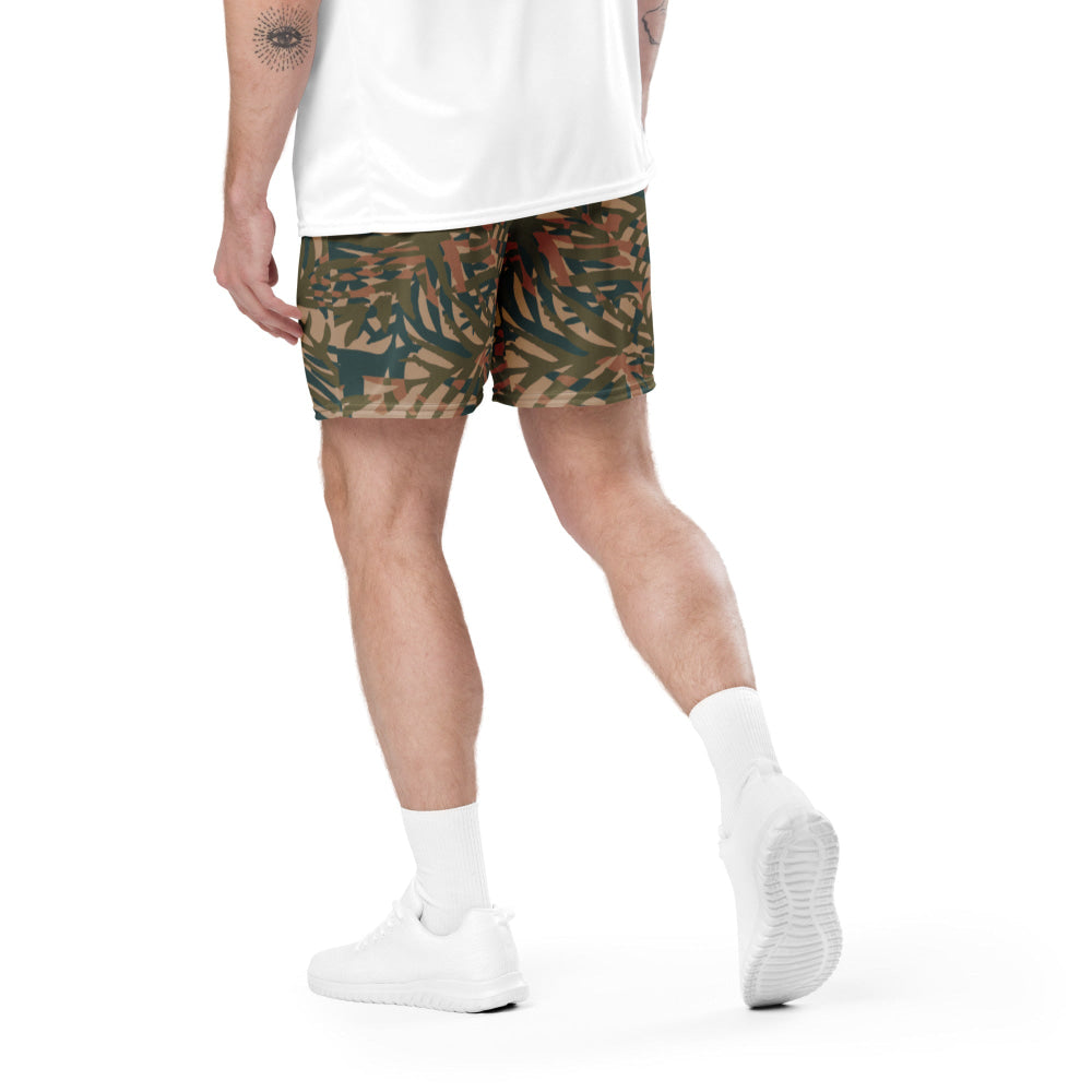 Congo Kin Presidential Guard Grasslands CAMO Unisex mesh shorts - Mesh Shorts