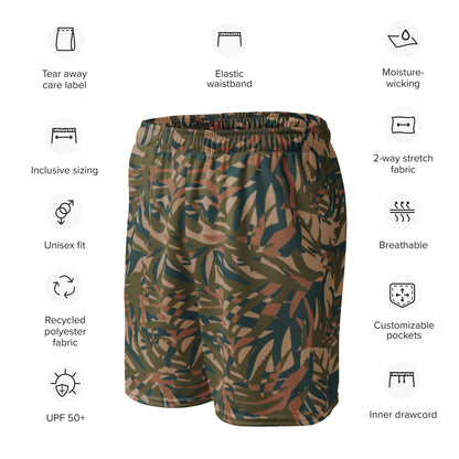 Congo Kin Presidential Guard Grasslands CAMO Unisex mesh shorts - Mesh Shorts