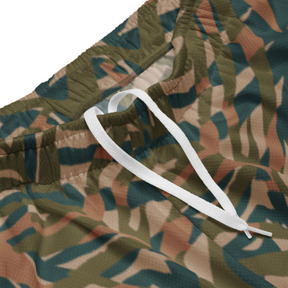 Congo Kin Presidential Guard Grasslands CAMO Unisex mesh shorts - Mesh Shorts