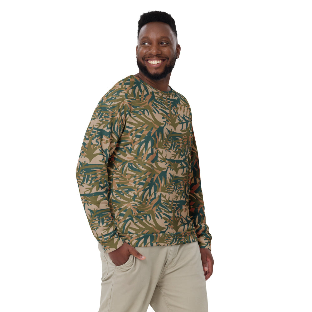 Congo Kin Presidential Guard Grasslands CAMO Unisex Sweatshirt