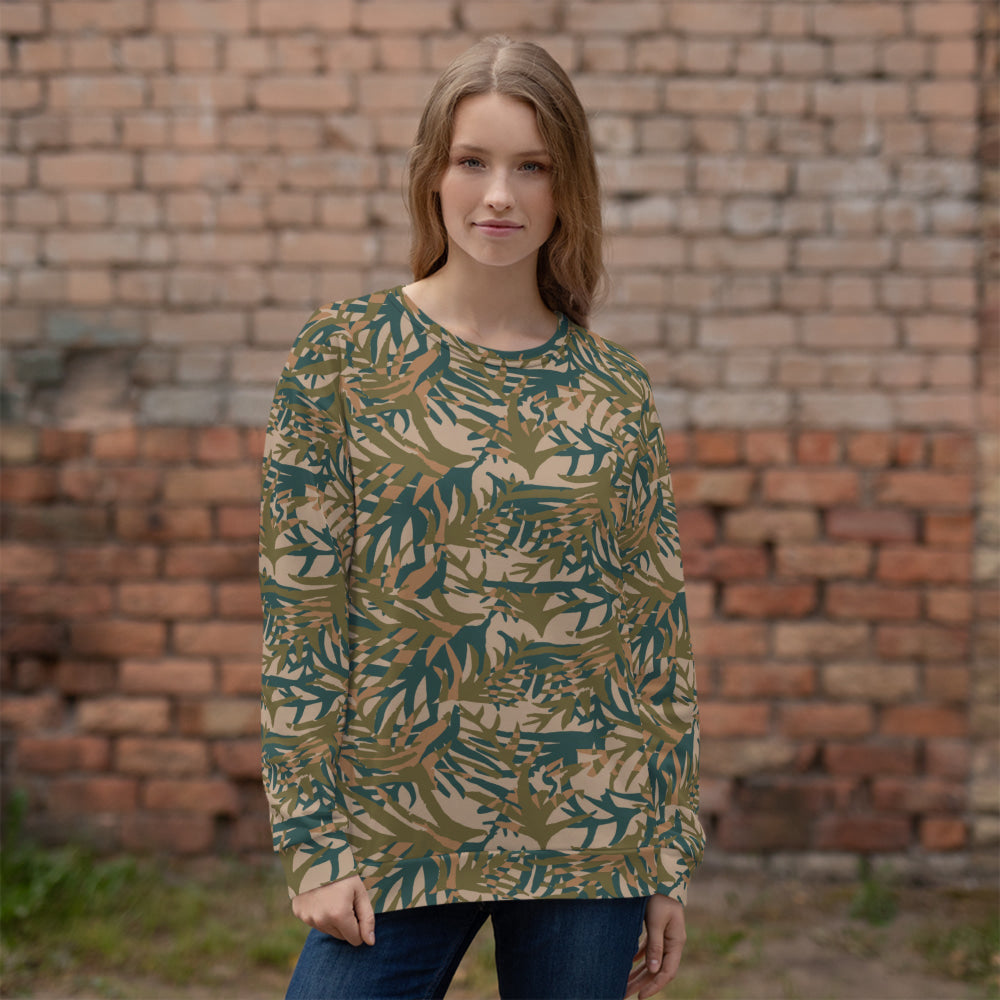 Congo Kin Presidential Guard Grasslands CAMO Unisex Sweatshirt