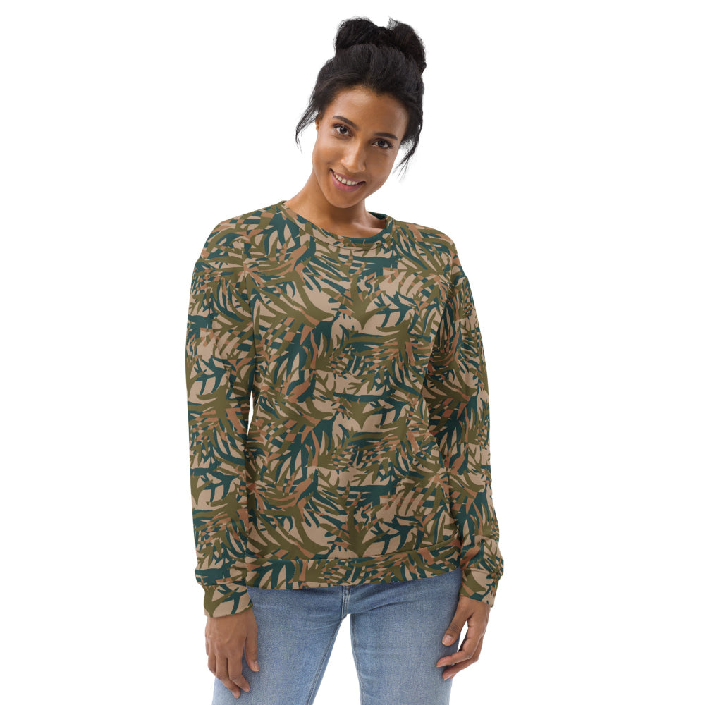 Congo Kin Presidential Guard Grasslands CAMO Unisex Sweatshirt